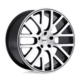 22" TSW DONINGTON GUNMETAL MIRROR CUT FACE 5X120