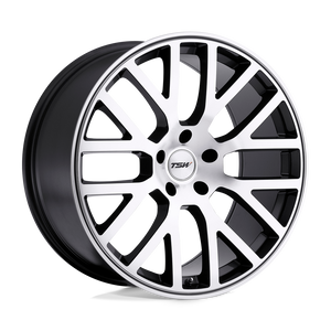 22" TSW DONINGTON GUNMETAL MIRROR CUT FACE 5X120