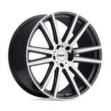 22" TSW GATSBY GUNMETAL W/ MIRROR CUT FACE 5X120