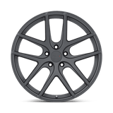 20X9 TSW GENEVA MATTE GUNMETAL 5X114.3