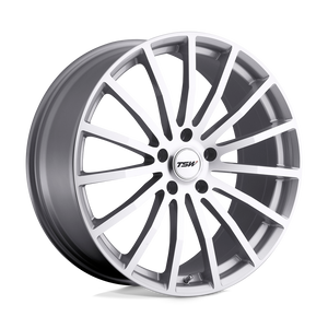 20" TSW MALLORY SILVER W/ MIRROR CUT FACE 5X114.3