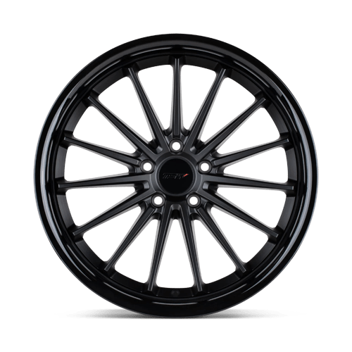 20X10 TSW MARINA MATTE BLACK W/ GLOSS BLACK LIP 5X114.3