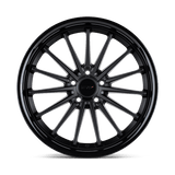 20X10 TSW MARINA MATTE BLACK W/ GLOSS BLACK LIP 5X114.3