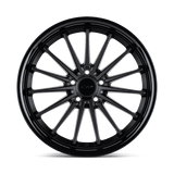 20" TSW MARINA MATTE BLACK W/ GLOSS BLACK LIP 5X114.3