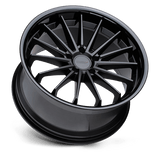 20" TSW MARINA MATTE BLACK W/ GLOSS BLACK LIP 5X114.3