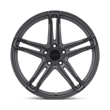 20" TSW MECHANICA MATTE GUNMETAL W/ M-BLACK FACE 5X114.3