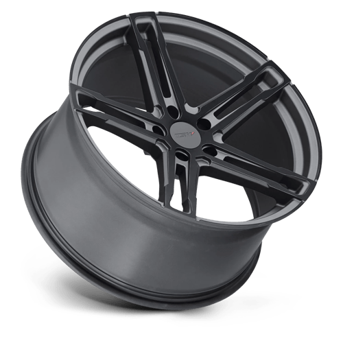 20" TSW MECHANICA MATTE GUNMETAL W/ M-BLACK FACE 5X112