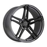 20" TSW MECHANICA MATTE GUNMETAL W/ M-BLACK FACE 5X112