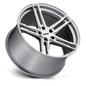 20" TSW MECHANICA SILVER W/ MIRROR CUT FACE 5X120