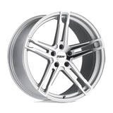 20X9 TSW MECHANICA SILVER W/ MIRROR CUT FACE 5X120