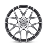 21" TSW NURBURGRING GUNMETAL W/ MIRROR CUT FACE 5X120
