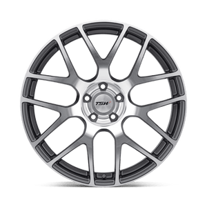 21" TSW NURBURGRING GUNMETAL W/ MIRROR CUT FACE 5X114.3