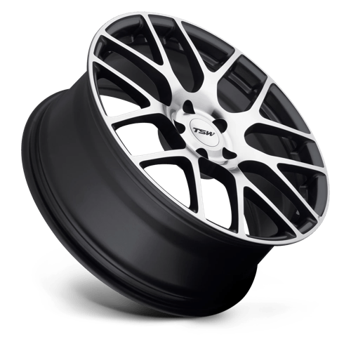 21" TSW NURBURGRING GUNMETAL W/ MIRROR CUT FACE 5X120