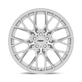 18X8.5 TSW SEBRING RIMS - SILVER W/  MIRROR CUT FACE 5X108