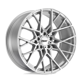 18X8.5 TSW SEBRING RIMS - SILVER W/  MIRROR CUT FACE 5X108