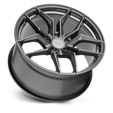 18X8.5 TSW SILVANO GLOSS GUNMETAL 5X114.3