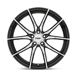 18X8.5 TSW SPRINT GLOSS BLACK W/ MIRROR CUT FACE 5X114.3