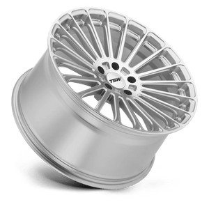 20" TSW TURBINA TITANIUM SILVER MIRROR CUT FC 5X108