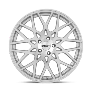 17" TSW VALE SILVER W/ MIRROR CUT FACE 5X108