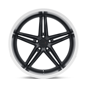 20" TSW VARIANTE GLOSS BLACK W/ MACHINED LIP 5X114.3