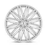 22X9.5 Status ADAMAS SILVER W/ MIRROR CUT FACE 6X132