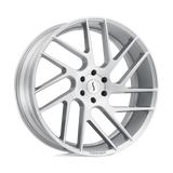 20X9 Status JUGGERNAUT SILVER W/ BRUSHED MACHINED FC 5X139.7