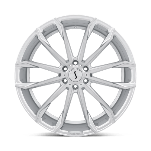 22X9.5 Status MASTADON SILVER W/ BRUSHED MACHINED FC 6X139.7
