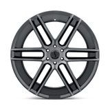 22" Status TITAN CARBON GRAPHITE 6X139.7