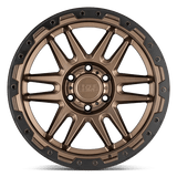 18" Black Rhino Hard Alloys APACHE MATTE BRONZE W/ BLK RG & BOLTS 6X139.7