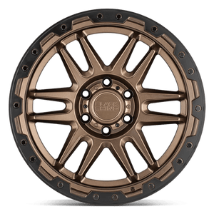 17" Black Rhino Hard Alloys APACHE MATTE BRONZE W/ BLK RG & BOLTS 6X139.7
