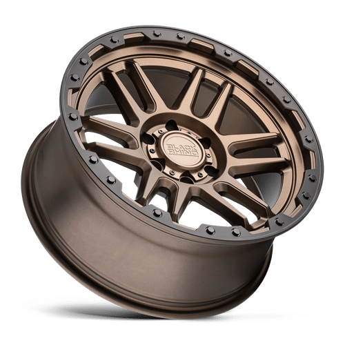 17" Black Rhino Hard Alloys APACHE MATTE BRONZE W/ BLK RG & BOLTS 6X135