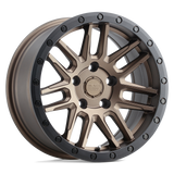 18" Black Rhino Hard Alloys ARCHES BRONZE W/ BLACK RING 5X112