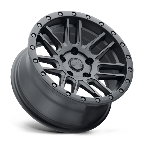 17" Black Rhino Hard Alloys ARCHES MATTE BLACK 5X108