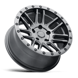 20" Black Rhino Hard Alloys ARCHES MATTE BRUSHED GUNMETAL BLK BLT 5X120