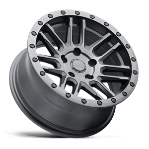 20X9.5 Black Rhino Hard Alloys ARCHES MATTE BRUSHED GUNMETAL BLK BLT 6X114.3