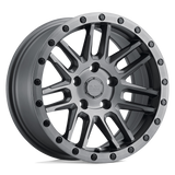 20" Black Rhino Hard Alloys ARCHES MATTE BRUSHED GUNMETAL BLK BLT 6X114.3