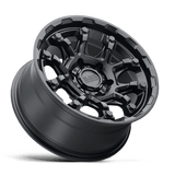 20X9 Black Rhino Hard Alloys ARK MATTE BLACK W/ G-BLACK BOLTS 5X150