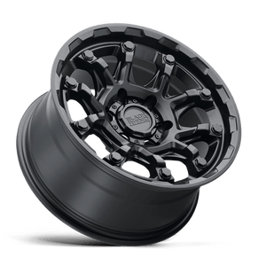 20X9 Black Rhino Hard Alloys ARK MATTE BLACK W/ G-BLACK BOLTS 5X150