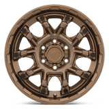20X9 Black Rhino Hard Alloys ARK BRONZE W/ GLOSS BLACK BOLTS 6X139.7