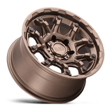 20" Black Rhino Hard Alloys ARK BRONZE W/ GLOSS BLACK BOLTS 5X127