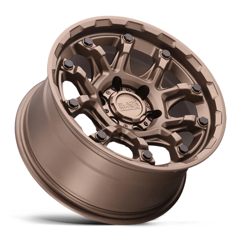 20X9 Black Rhino Hard Alloys ARK BRONZE W/ GLOSS BLACK BOLTS 5X127