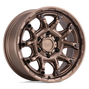 20X9 Black Rhino Hard Alloys ARK BRONZE W/ GLOSS BLACK BOLTS 5X127