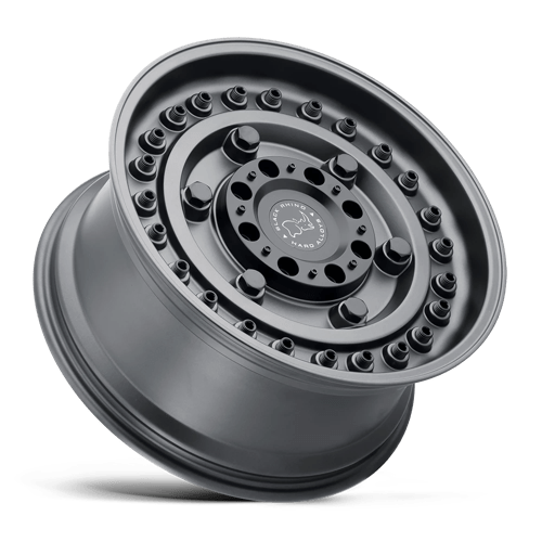 17" Black Rhino Hard Alloys ARMORY GUN BLACK BLANK