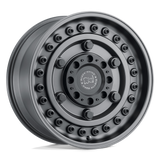 18" Black Rhino Hard Alloys ARMORY GUN BLACK 5X139.7/5X150