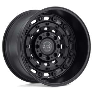20" Black Rhino Hard Alloys ARSENAL TEXTURED MATTE BLACK 5X127/5X139.7