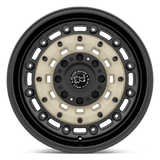 18X9.5 Black Rhino Hard Alloys ARSENAL RIMS - SAND ON BLACK 8X180