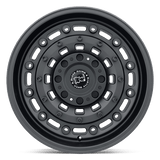 17" Black Rhino Hard Alloys ARSENAL TEXTURED MATTE BLACK 8X165.1