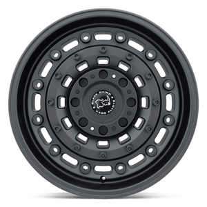 20X12 Black Rhino Hard Alloys ARSENAL RIMS - TEXTURED MATTE BLACK 8X180