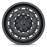 18X9.5 Black Rhino Hard Alloys ARSENAL RIMS - TEXTURED MATTE BLACK 8X180
