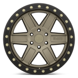 20" Black Rhino Hard Alloys ATTICA MATTE BRONZE W/ BLACK RING 5X127